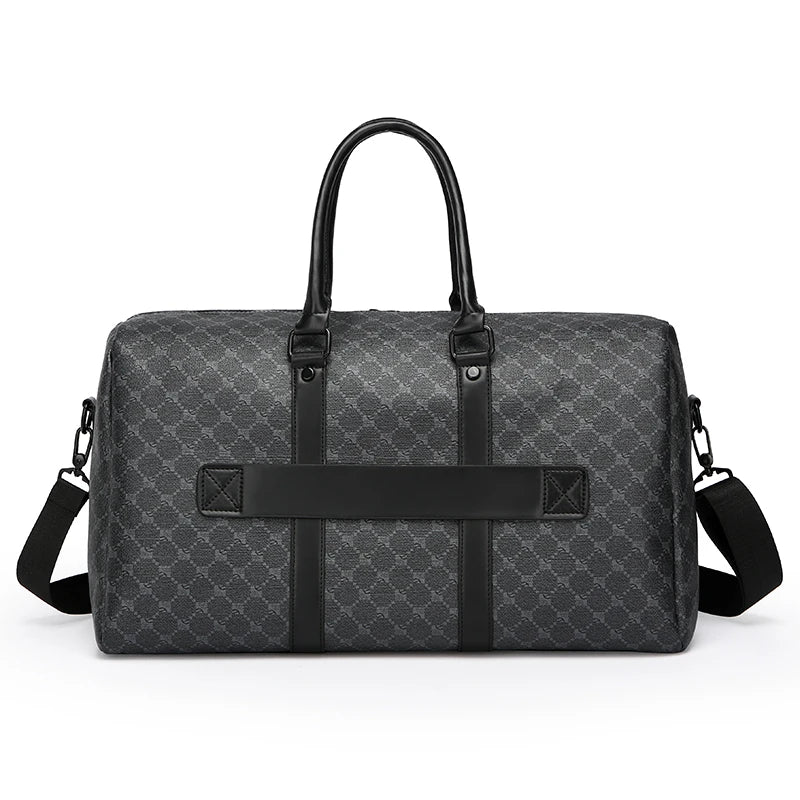 Men’s Black Traveling Bag Large Capacity Business Travel Luggage Bag