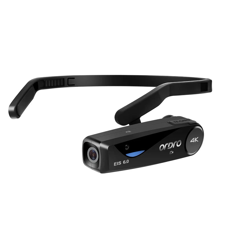 Head Wearable Vlog Camera for YouTube Video, Ordro EP6 PLUS FPV WiFi