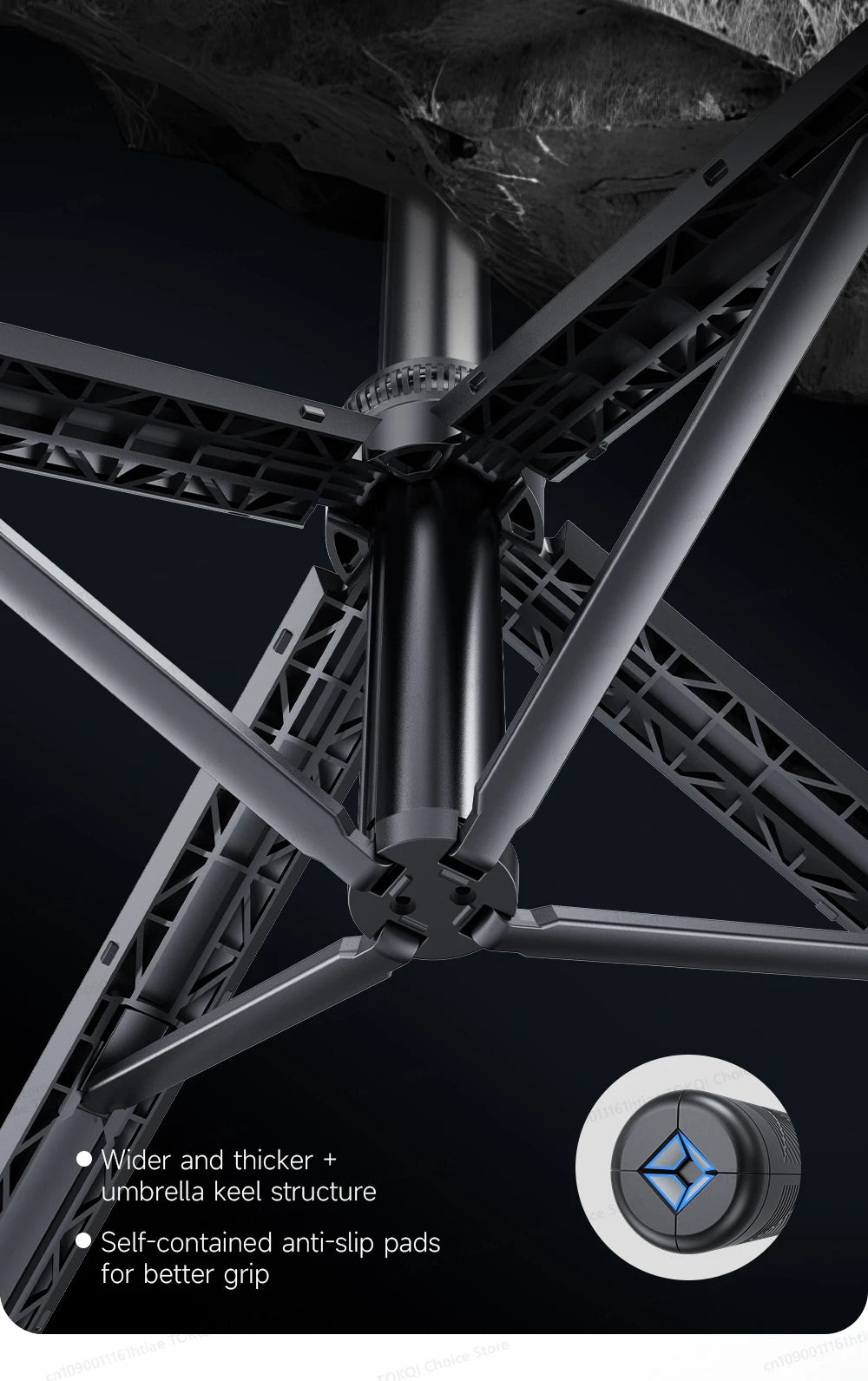 AI Tracking Gimbal - 360° Auto Rotate Selfie Stick | TOKQI - View 20