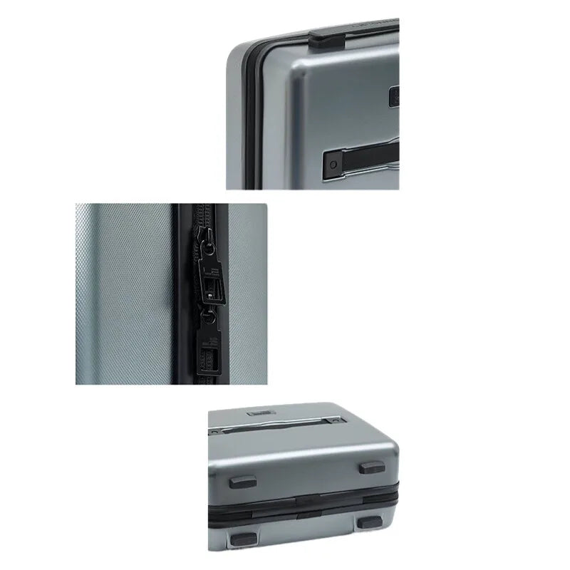 Carry On Luggage Small Cabin Suitcase Hard Shell Durable Lightweight Trolley Case Accessory Bag Wate - Gallery image 6