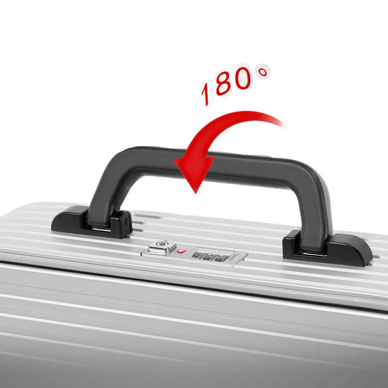 16 Inch Aluminum-Magnesium Alloy Metal Carry Case Lightweight Durable Multi-Purpose Travel Business  - Gallery image 8