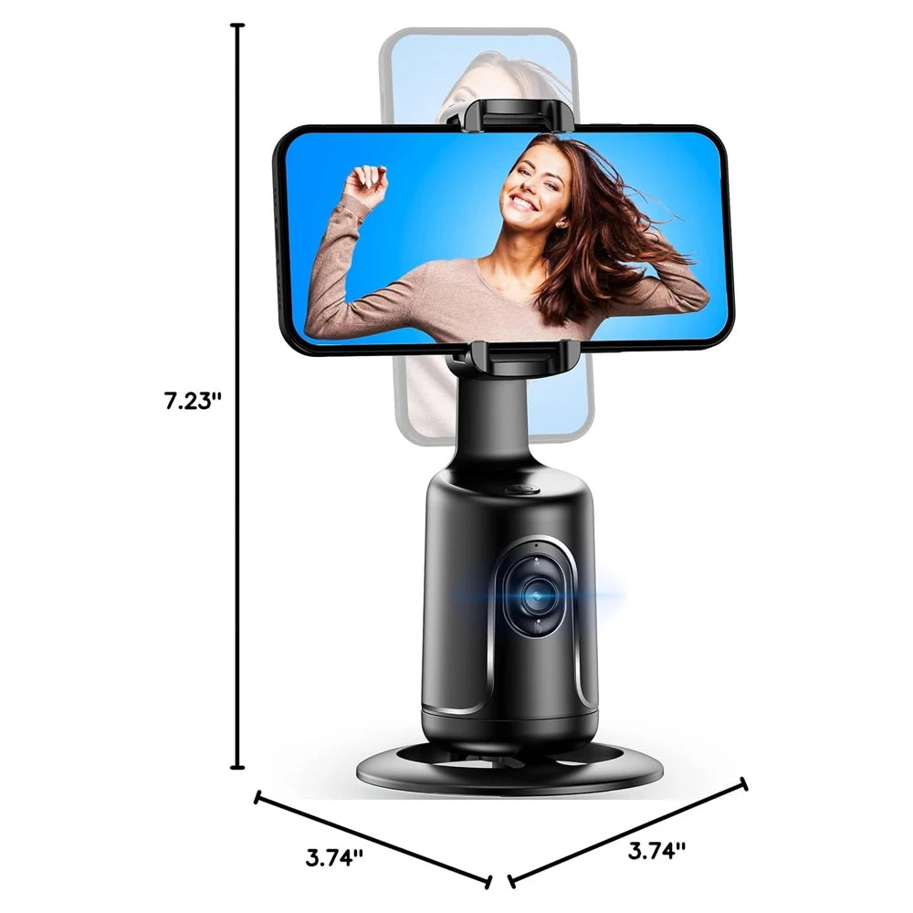 AI Auto Tracking Phone Holder - 360° Smart Selfie Tripod - View 11