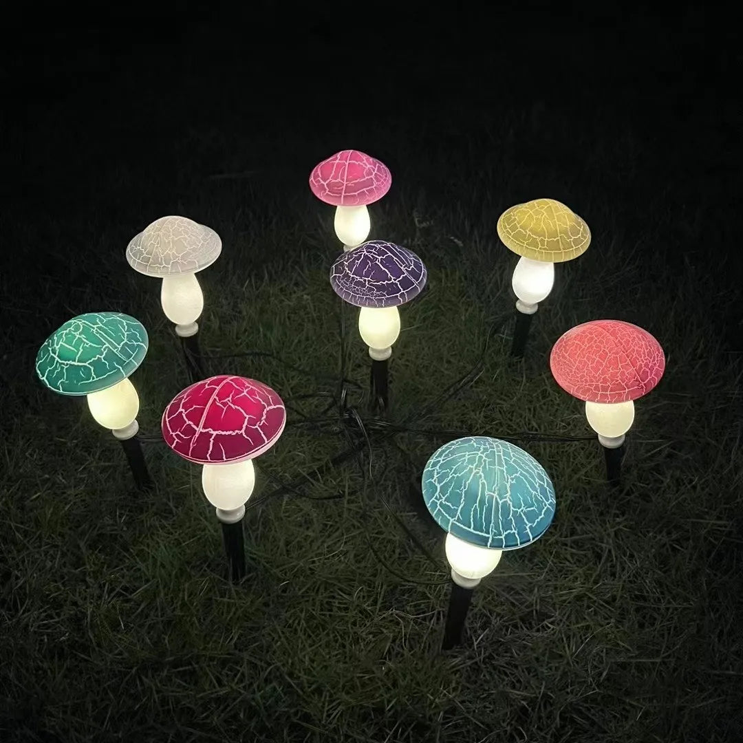 Christmas Night Lights 8Modes for Garden Pathway Lawn Landscap Decor S - Close-up View