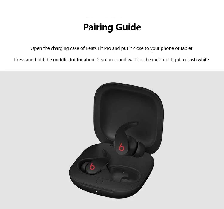 Beats Fit Pro True Wireless Noise Canceling Bluetooth Headphones In-Ear Sports High-Quality Magic So - Gallery image 19