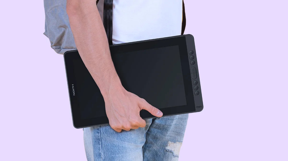 Huion Kamvas 13 Graphics Tablet Monitor AG Glass Pen Display Drawing