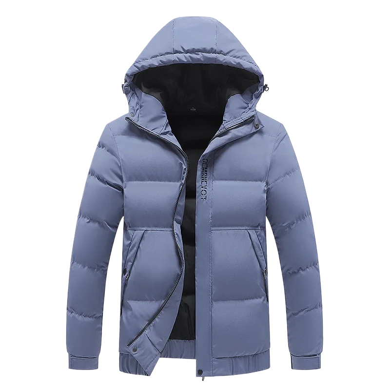 Men Parkas Thick Warm Hooded Coat Cotton-padded Puffer Jacket Man Casual Quilted Jacket Autumn Winte - Gallery image 14