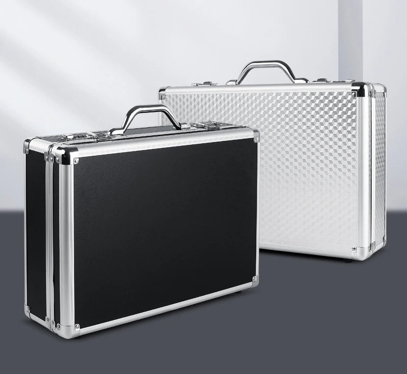 Aluminum Alloy Repair Tool Case Portable Hardware Tools Storage Box Safe Shockproof Instrument Equip - Gallery image 6