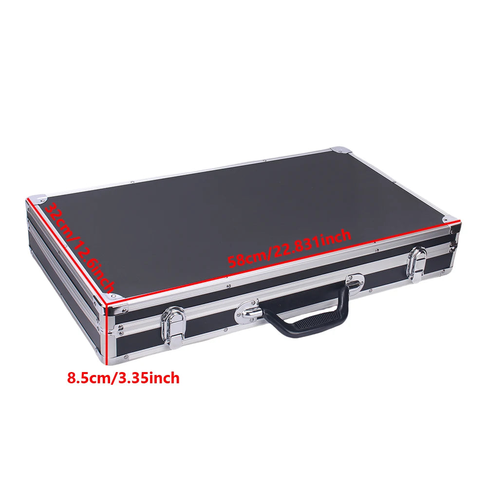 Tool Box Aluminium Equipment Case Protable Toolbox for Mechanic Large Capacity Suitcase Hard Case 58 - Additional view