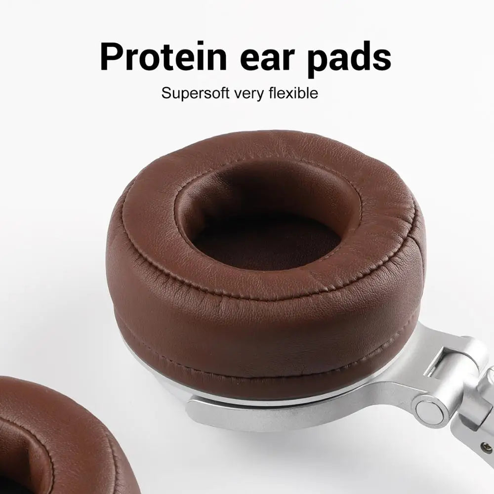 Oneodio Pro 30 Professional Studio DJ Headphones With Microphone Over Ear Wired Earphones HiFi Monitors Foldable Gaming Headset - Usage Context Display