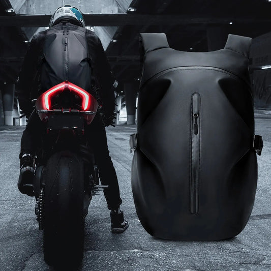 Likros Motorcycle Backpack Waterproof Foldable Helmet Backpack Men Travel Backpa - Main View