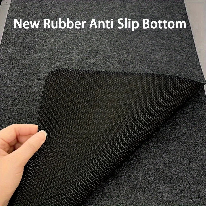 XXL Large Mouse Pad - Wool Felt Desk Mat Non-Slip - Detail View