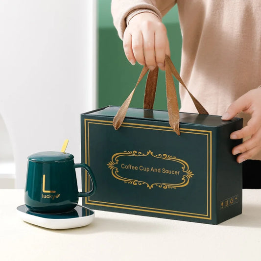 Mug Christmas Gift Set Simplicity Practical Thermostat Cup Multi Scenario Apply  - Main View