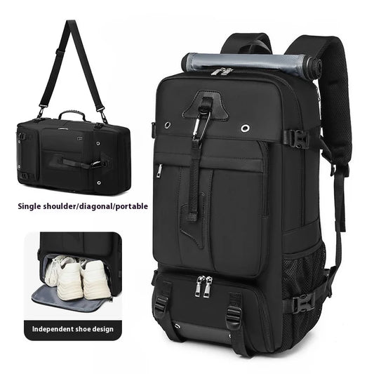 55L Large Capacity Travel Bag For Men 15.6 Inch Laptop Suitcase Backpa - Main View