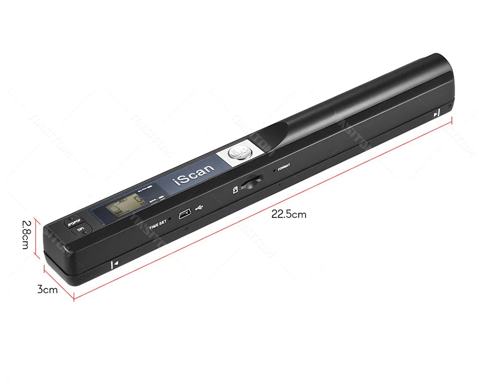 Portable Document Scanner A4 - 900DPI Handheld | iScan01 - Product Image 18
