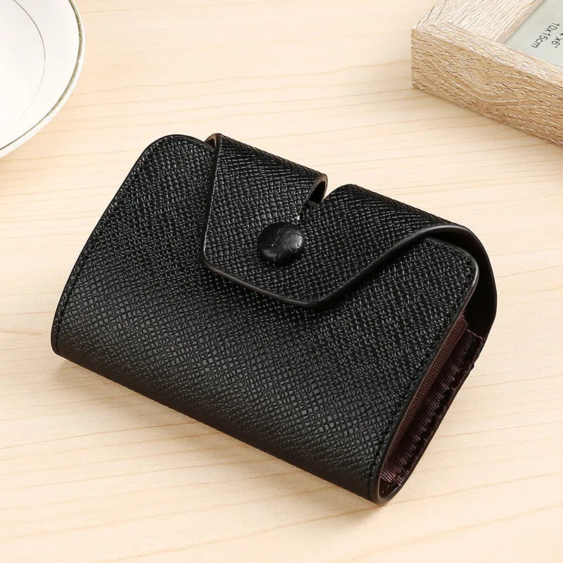 Men Credit Card Holder Leather Purse for Cards Case Wallet for