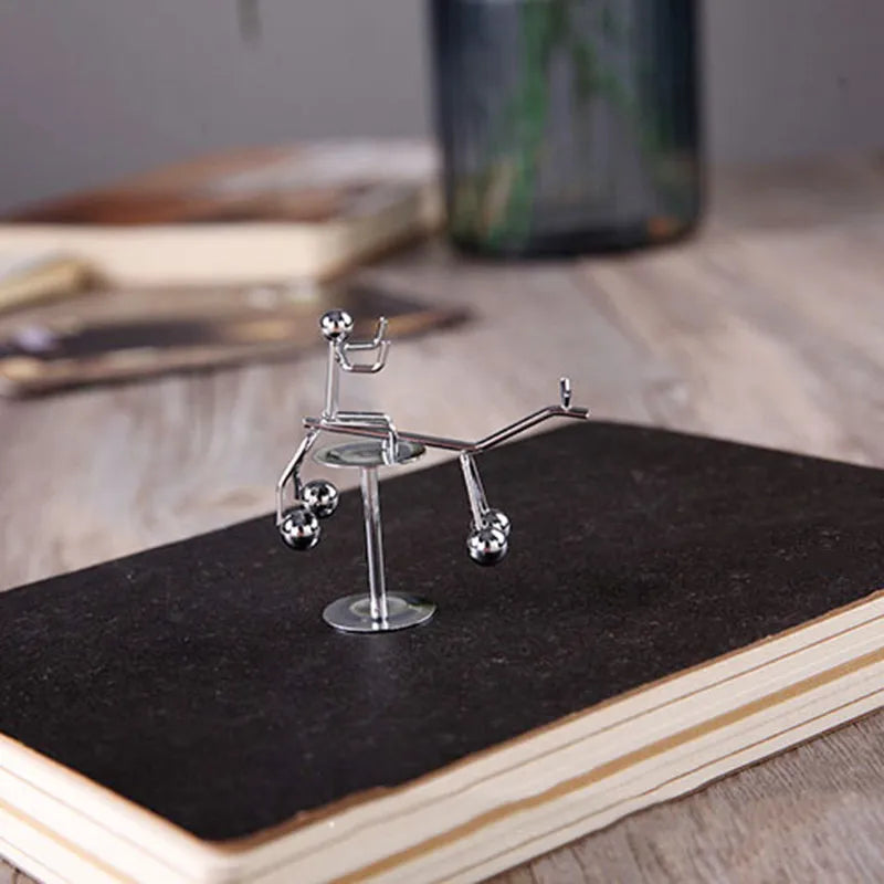 Balance Ball Newton Pendulum Ball Men Iron Man Cradle Creative