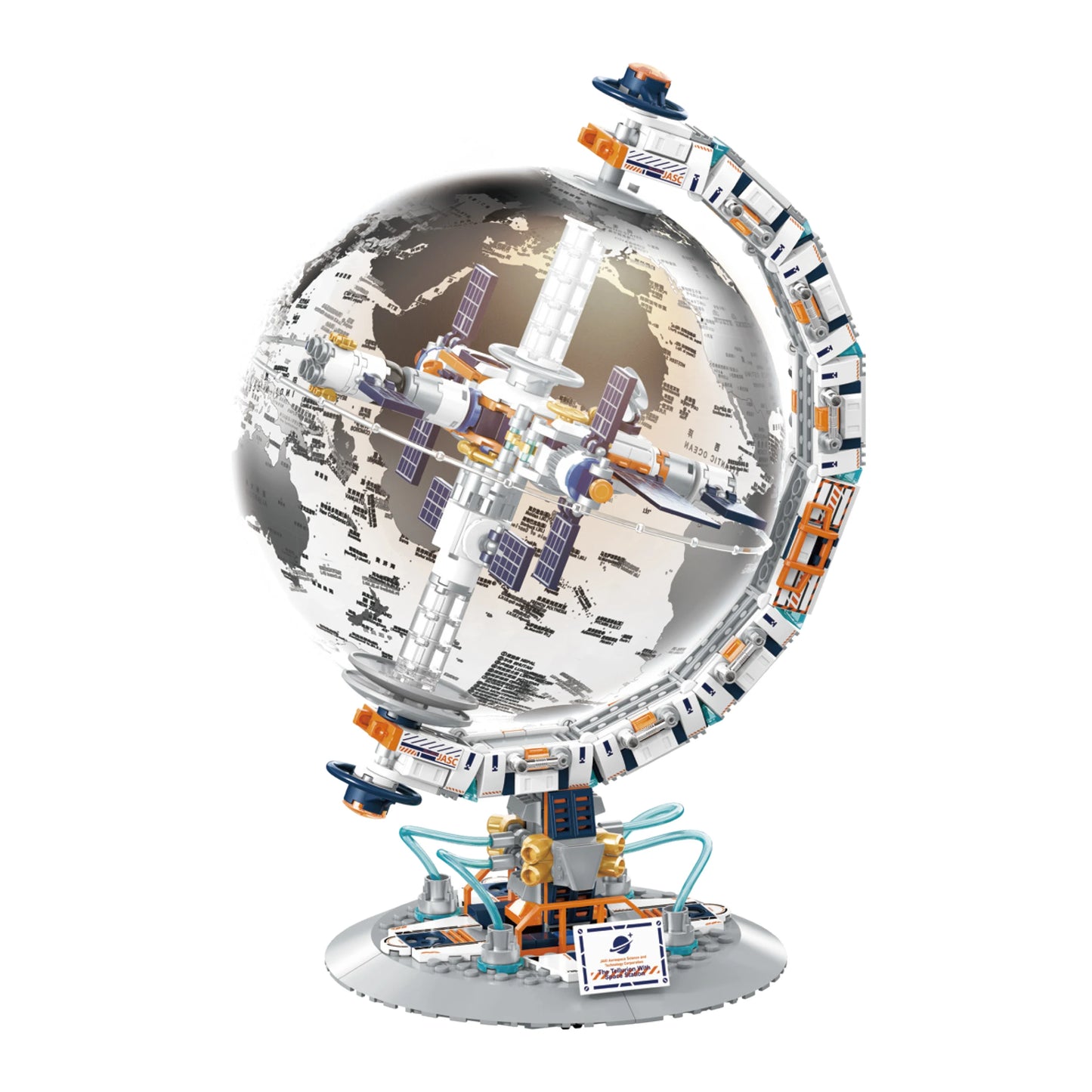 CK003 Space Tide Play series Dawn Dawn Globe collectible grade building blocks assembled adult stude - Gallery image 15