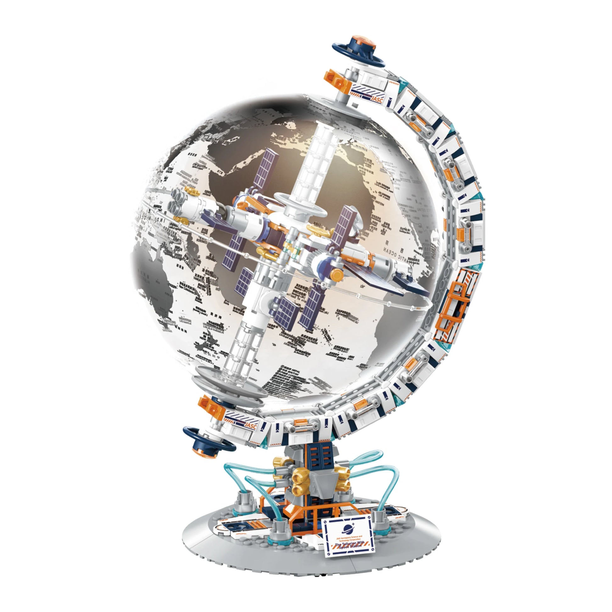 CK003 Space Tide Play series Dawn Dawn Globe collectible grade building blocks assembled adult stude - Gallery image 15