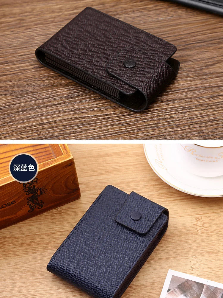 Men Credit Card Holder Leather Purse for Cards Case Wallet for