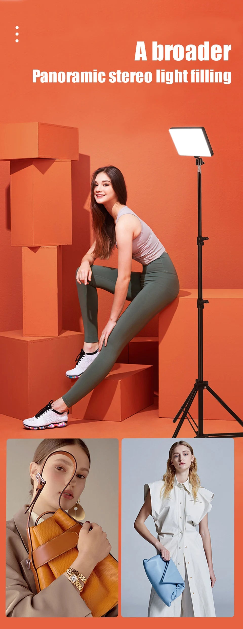 LED Video Lights Conference Photography Lighting Selfie Light Photo