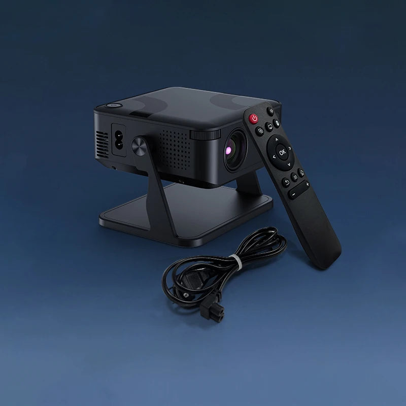 Portable 650ANSI Projector Native 1080P Android 11 Auto Focus & Keystone 4K 360° Rotate Wifi6 BT5.2 Airmouse Home Theater - Product Image 17