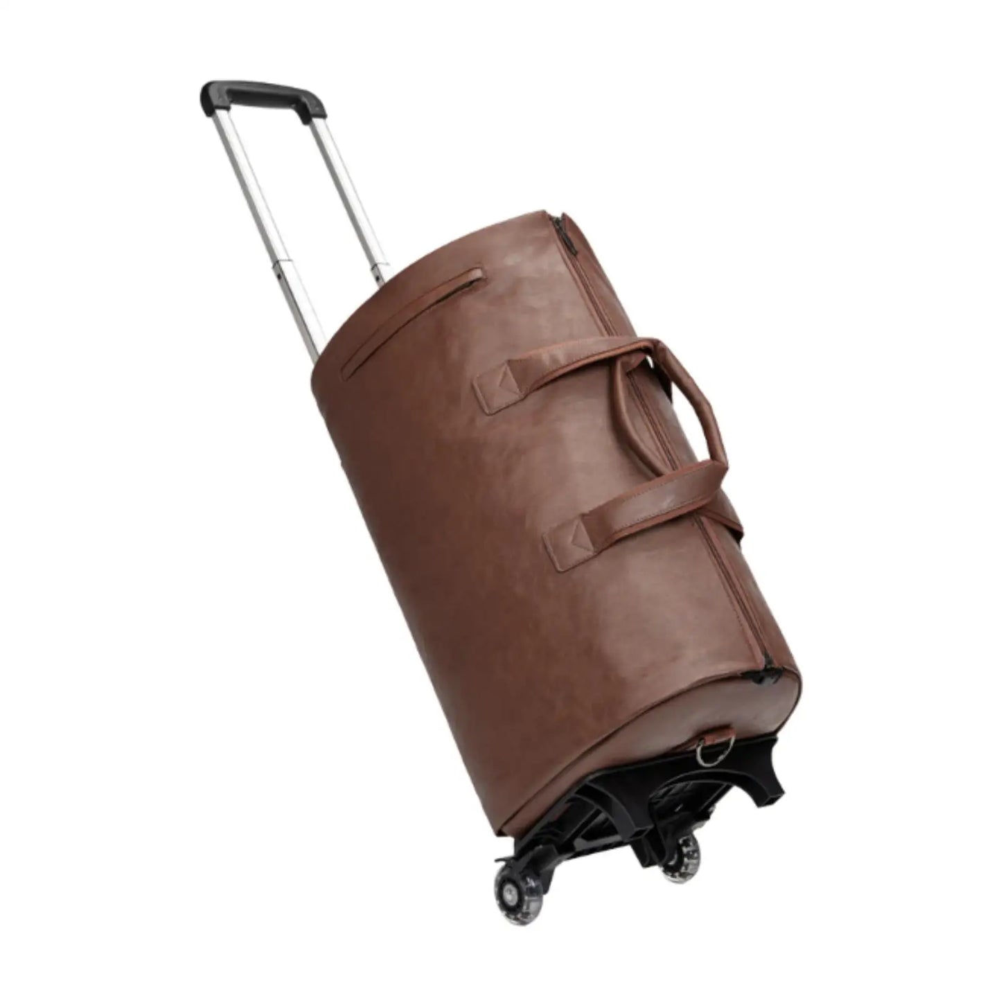Rolling Garment Bag with Wheels with Compartment Trendy Overnight