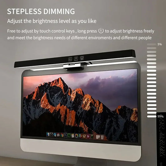 50 CM LED Computer Monitor Light Bar For Learning/Reading Dimming Nigh - Front View