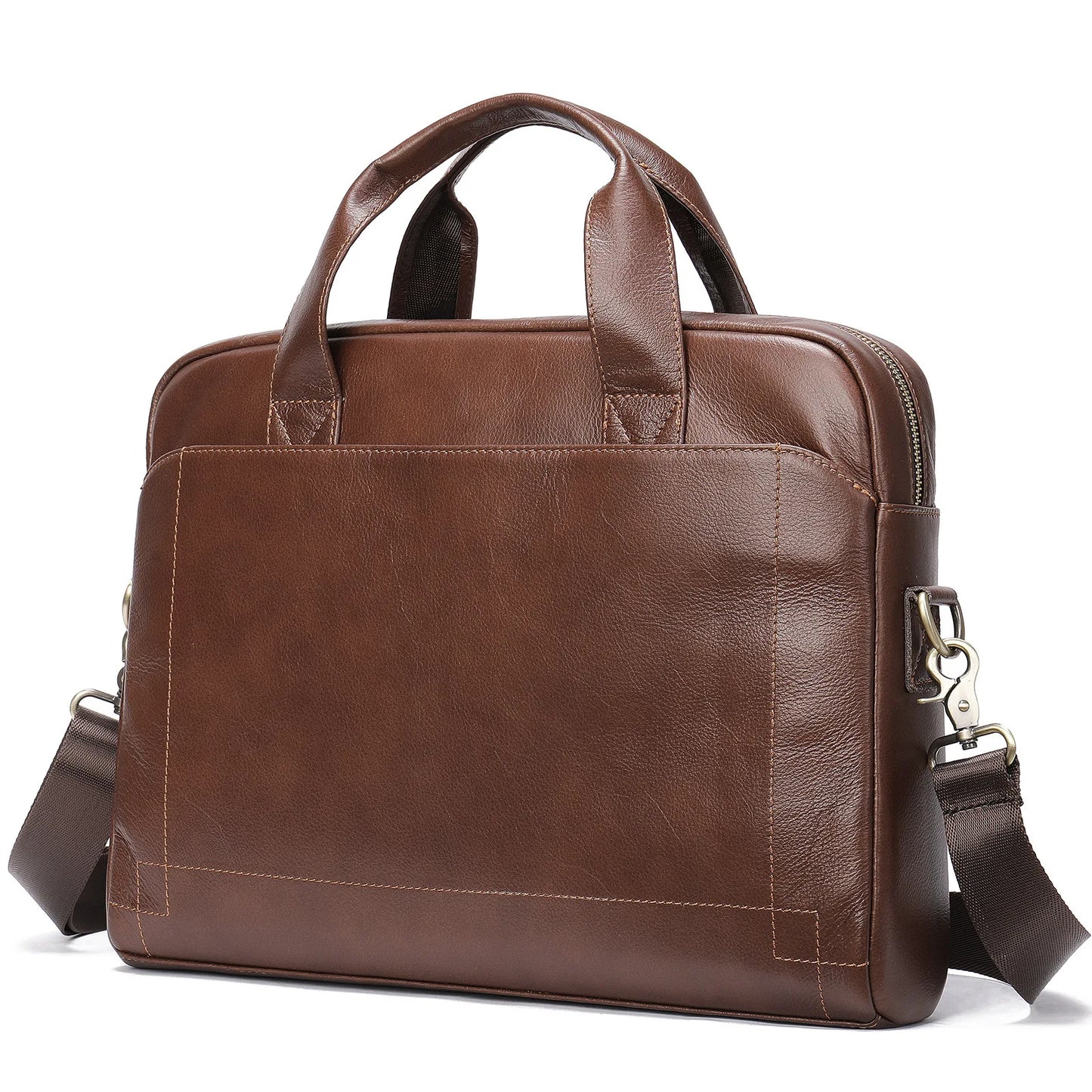 Natural Leather For Men Messenger Bags Man Briefcases Bag Business