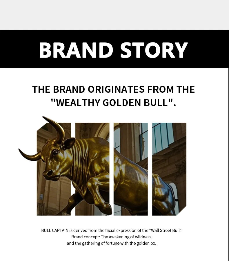 BULLCAPTAIN New Genuine Leather Men Crossbody Bag Male Briefcase