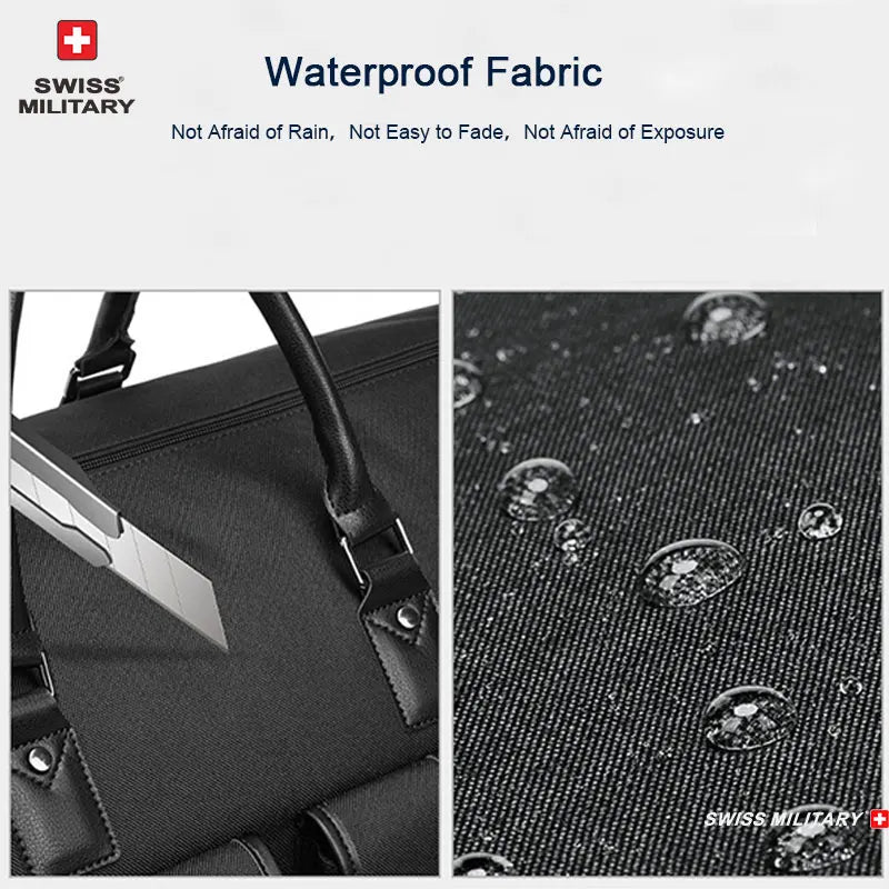 SWISS MILITARY New Men's Business Garment Bags Large Multifunctional
