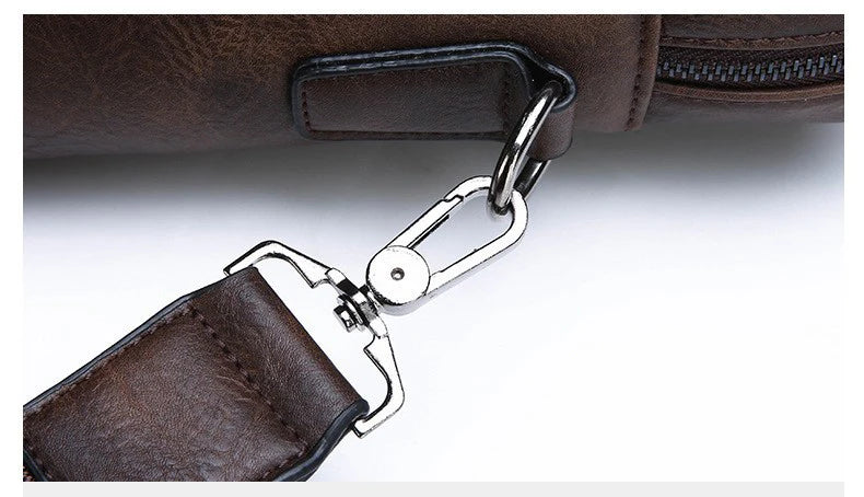 Luxury Brand Business Briefcase Men Leather Handbag For Man