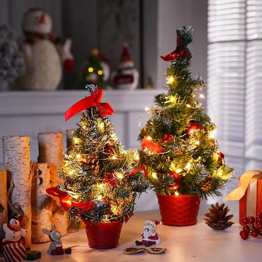 20/30/40cm Christmas Tree Home Bedroom Party Decorations Artificial Ch - Main View