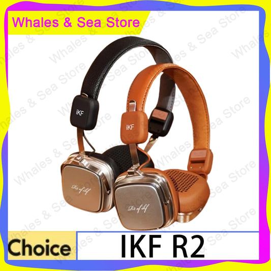 IKF R2 Retro Wireless Headphones Stereo Bass Sport Noise Reduction