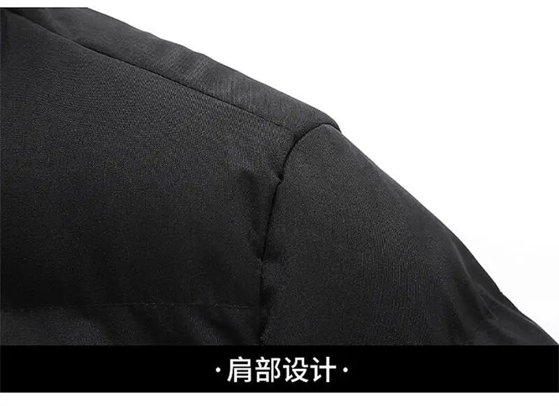 Down Coats for Men Thick Warm Winter Parkas Puffer Jackets Bomber Jacket High quality Fashion Design - Gallery image 9