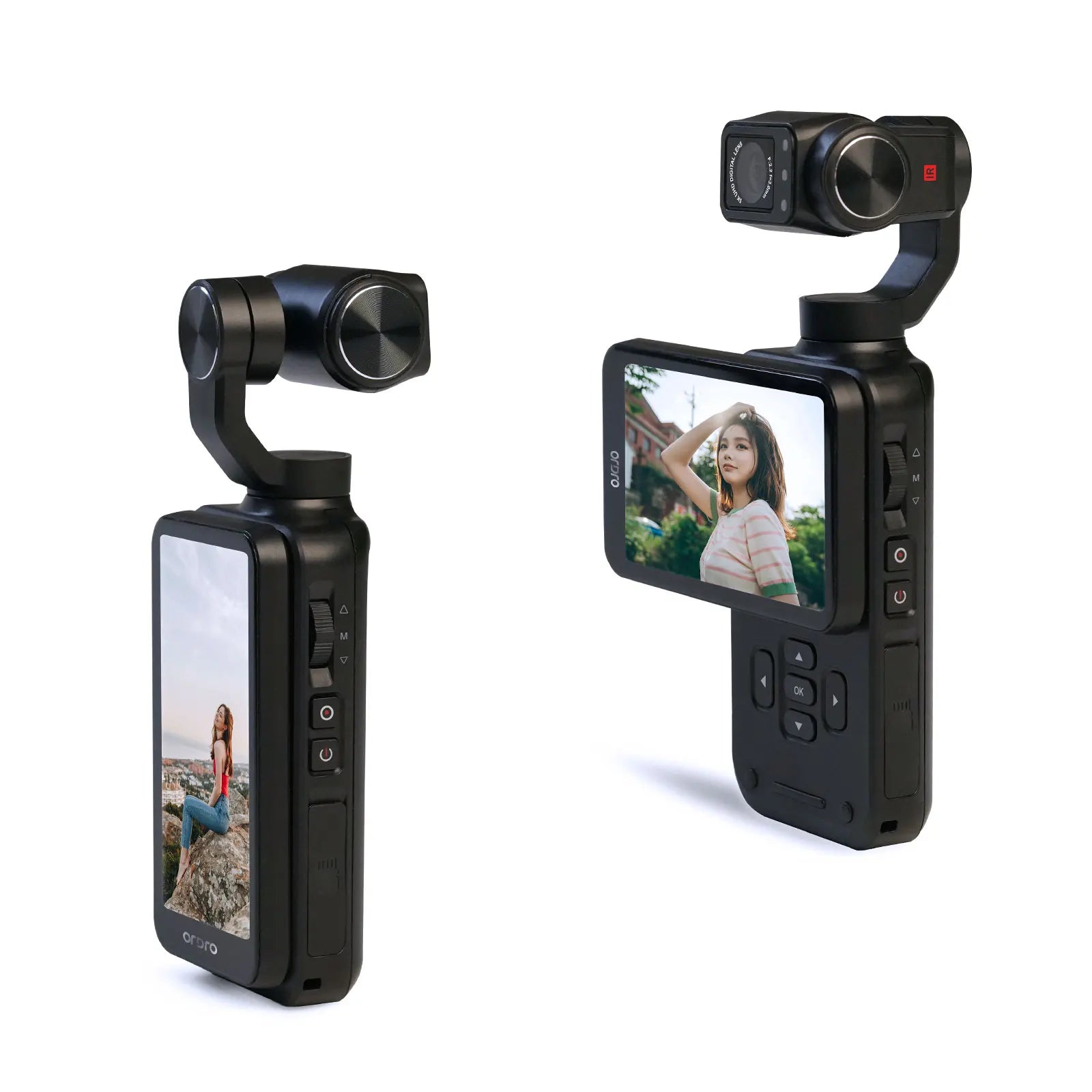 ORDRO M5 Action Camera 4k Handheld Pocket Digital Camcorder 3-axis Gimbal Stabil - Main View