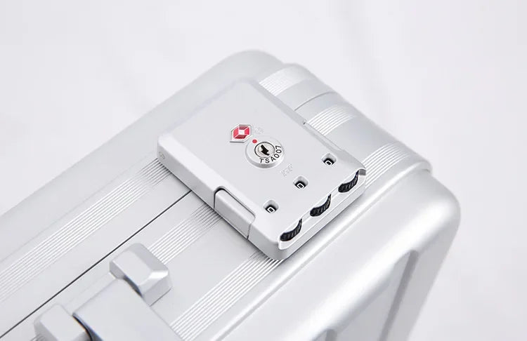 13”15 Inch New Aluminum Briefcase Toolbox Laptop case Business Box With Lock - Gallery image 11