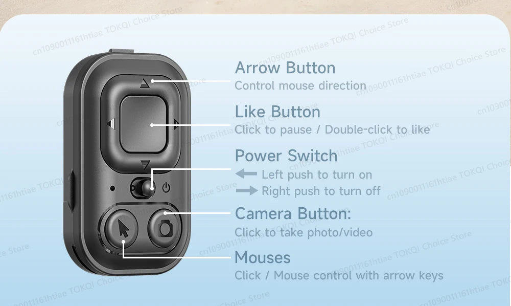 AI Tracking Gimbal - 360° Auto Rotate Selfie Stick | TOKQI - View 23