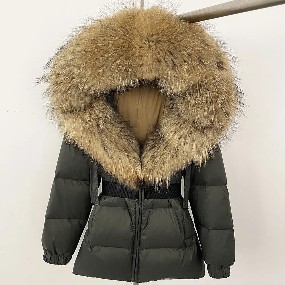 OFTBUY 2025 Winter Clothing Puffer Jacket Women Real Fox Fur Hooded Thick Warm 90% White Duck Down C - Gallery image 31