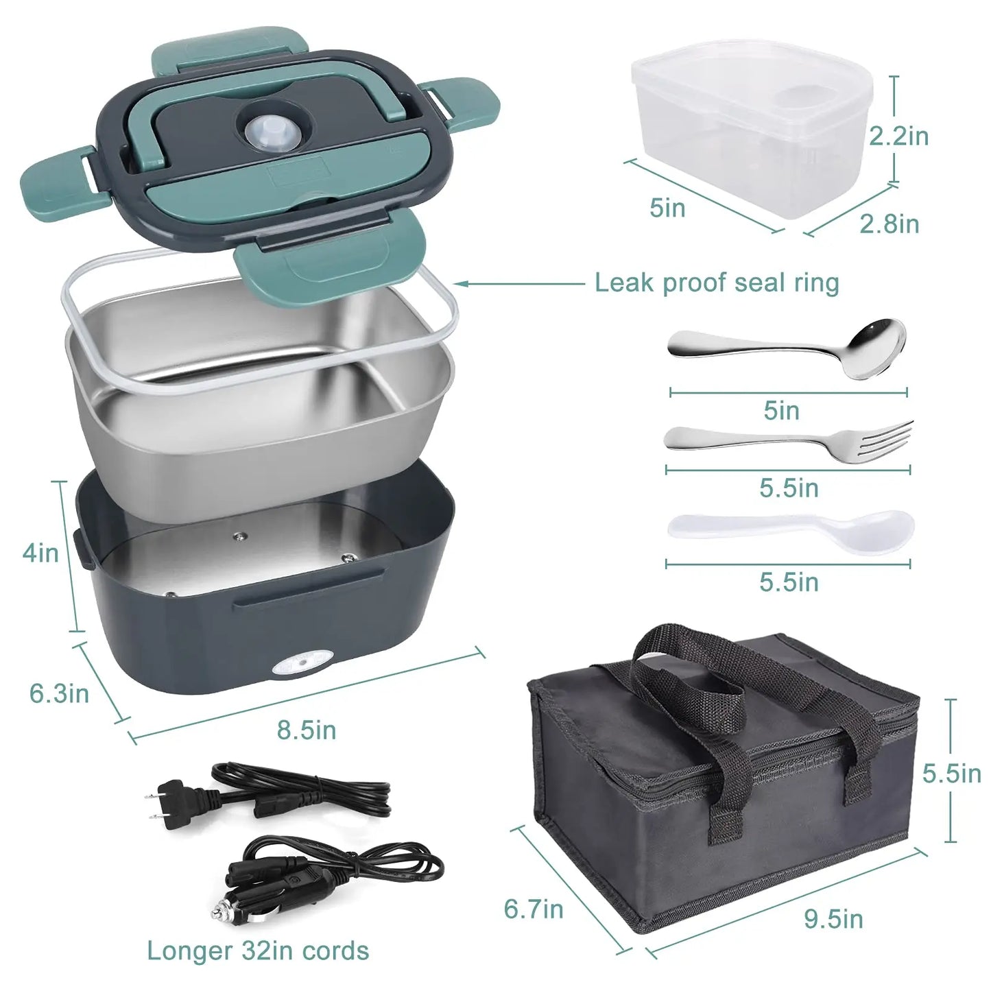 Electric Heated Lunch Box Home Electric Heated Lunch Box Bento Boxes