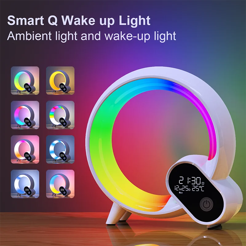 Novelty Smart Q Wake Up Light Ambient Light And Wake-Up Night Light Dimmable Wak - Main View