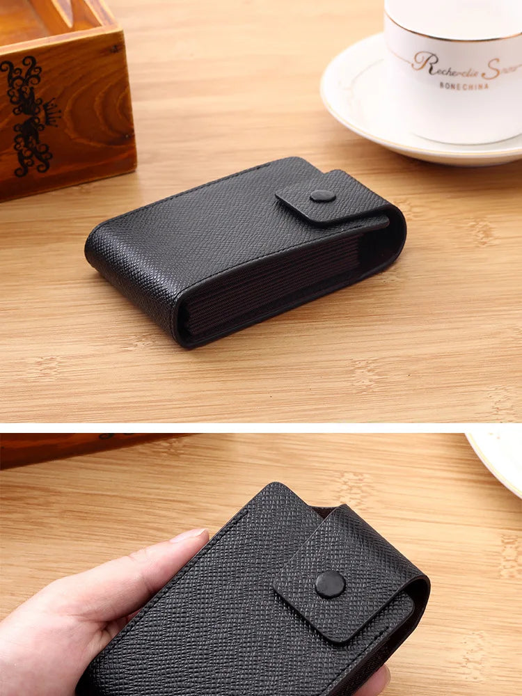 Men Credit Card Holder Leather Purse for Cards Case Wallet for
