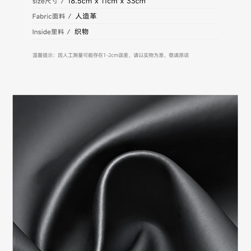 Septwolves Business Thin Printed Leather Crossbody Sling Bag Man