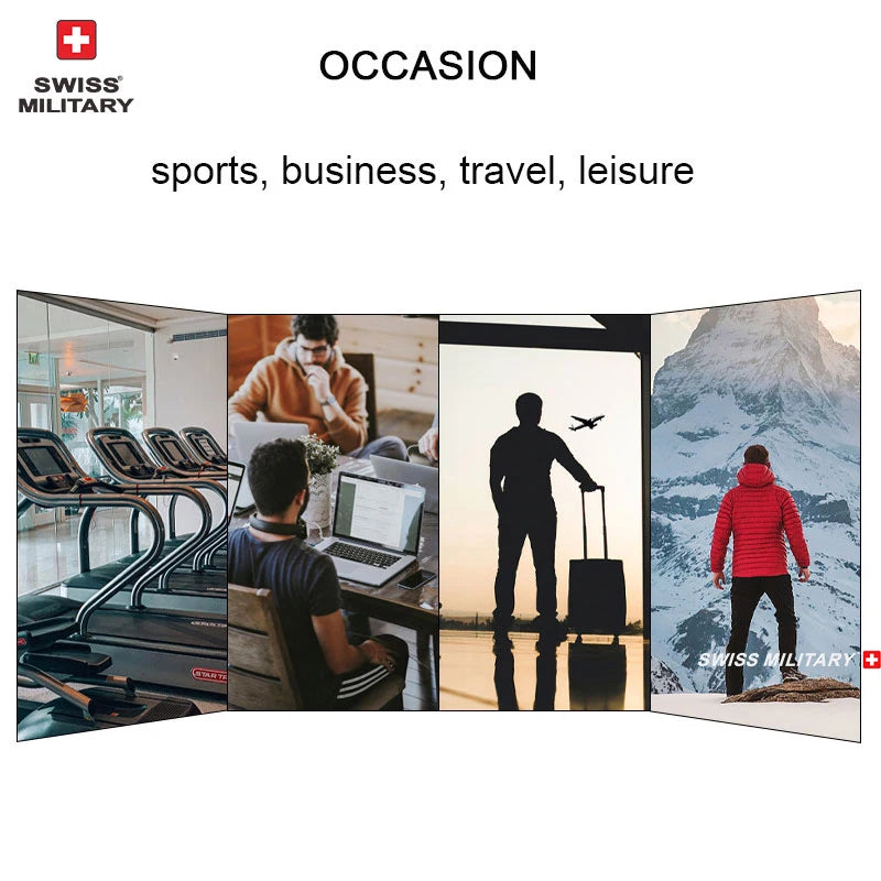 SWISS MILITARY New Men's Business Garment Bags Large Multifunctional