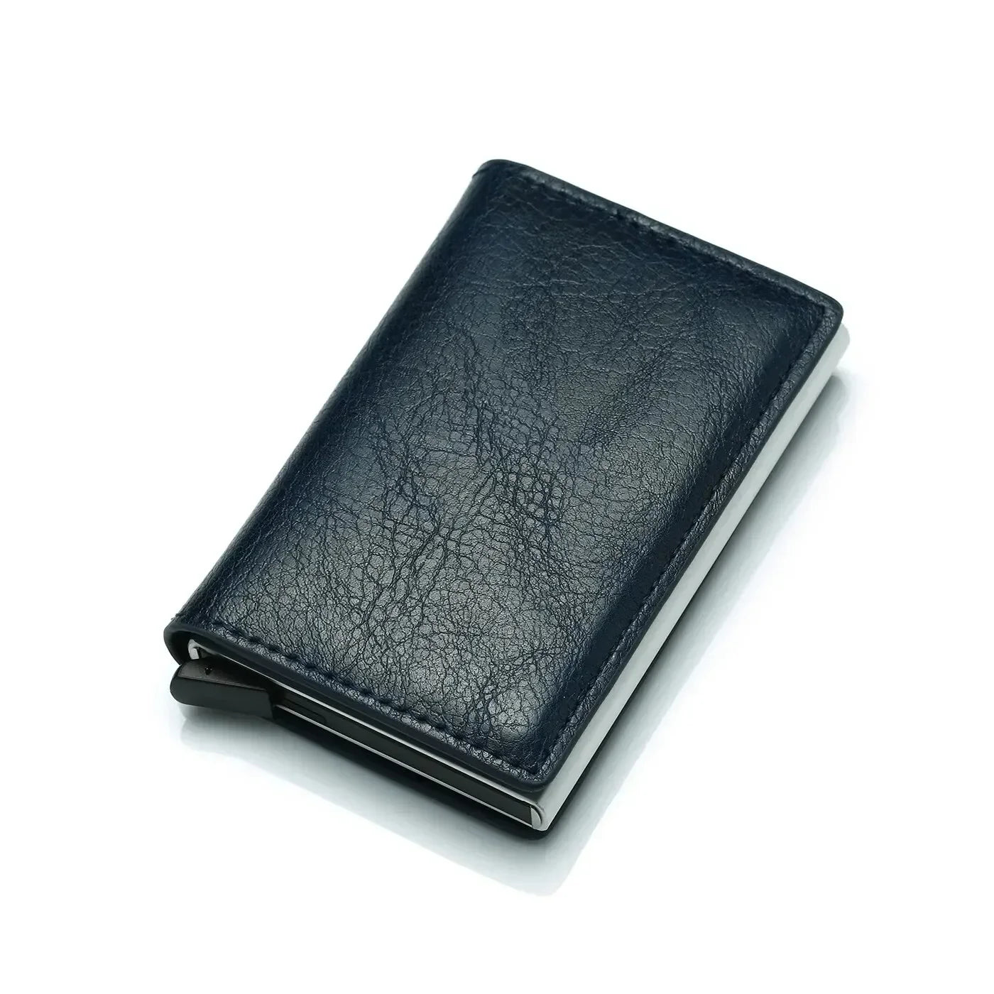 Rfid Aluminum Men Wallet Card Holder Purse Carbon Fiber Men Business