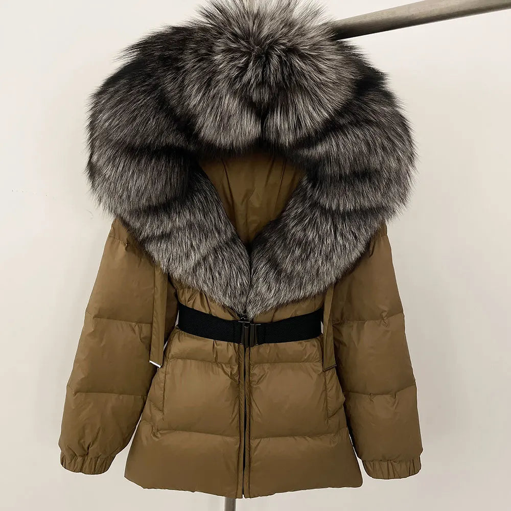 OFTBUY 2025 Winter Clothing Puffer Jacket Women Real Fox Fur Hooded Thick Warm 90% White Duck Down C - Gallery image 51