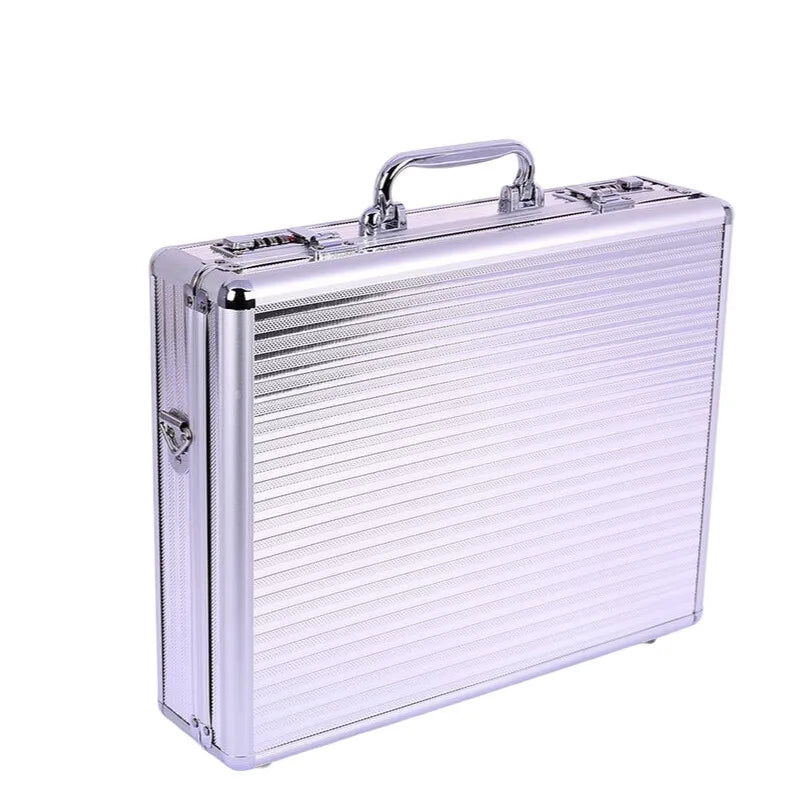 Portable Locking Security Briefcase for Business Travel, Office Documents & Tool Storage - Durable C