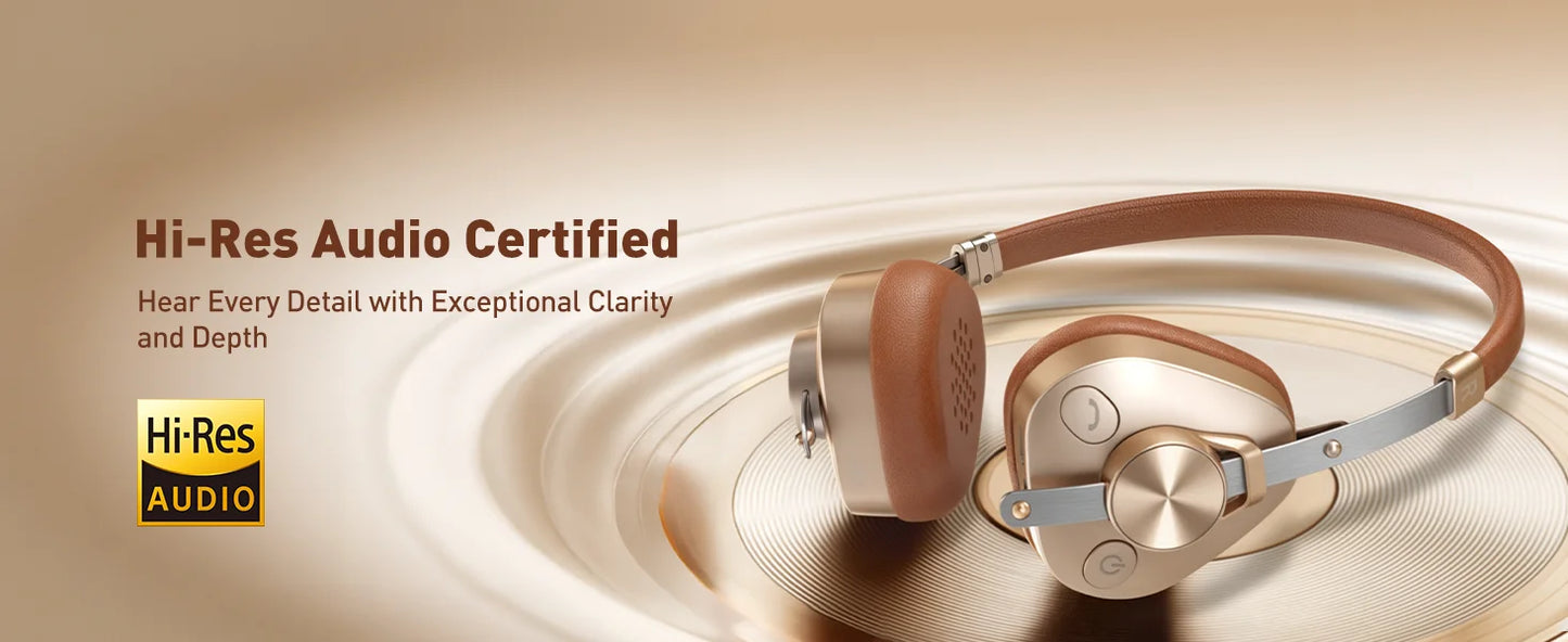 OneOdio F4 Wireless Headphones dual-device connection Vintage