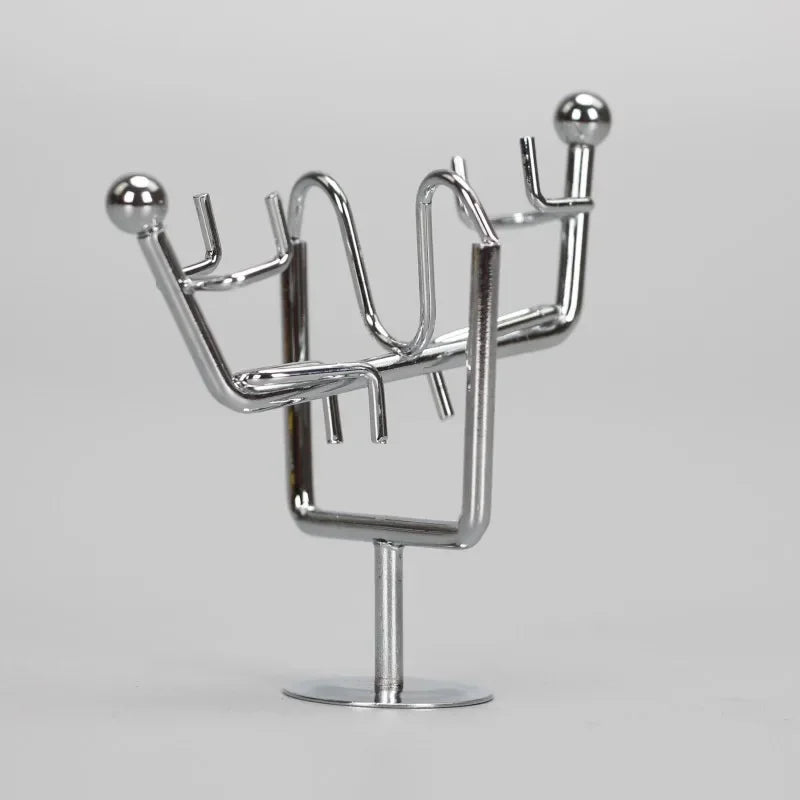Stainless Steel Balance Ball Toy Creative Pendulum Cradle Iron Man