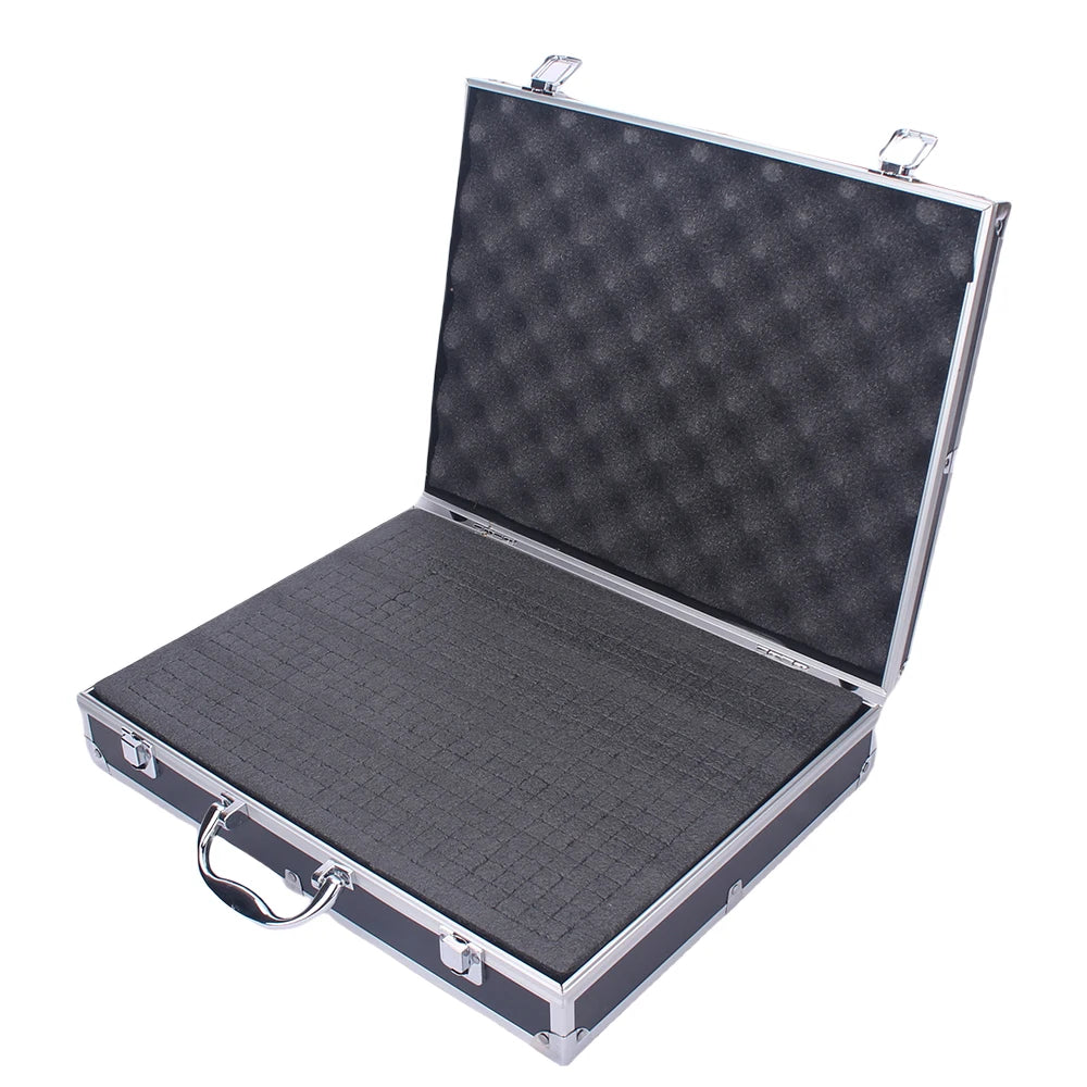 Aluminum Instrument Case Storage - Portable Equipment Toolbox - Additional Angle
