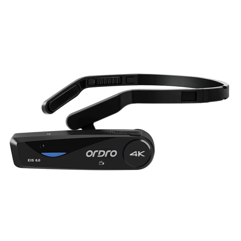 Head Wearable Vlog Camera for YouTube Video, Ordro EP6 PLUS FPV WiFi